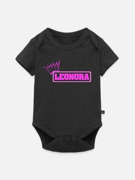 Bergsteigen Leonora - Baby Premium Kurzarmbody - Schwarz
