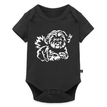 Shih-Tzu « Édition Noire » - Body à manches courtes Premium Bébé - noir - Devant