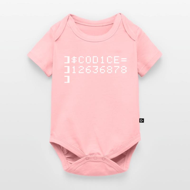 C0D1CE Codice 8-Bit Esadecimal Code Nerd Pix Baby Premium short-sleeve bodysuit