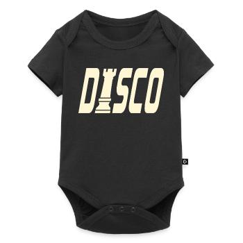 DISCO CHESS TOWER - Baby Premium short-sleeve bodysuit - black - Front