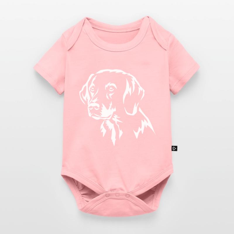 Plotthound Head "Black Edition" Baby Premium short-sleeve bodysuit