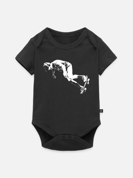 Skater - Baby Premium Kurzarmbody - Schwarz