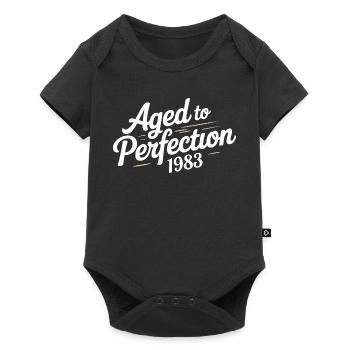 1983 Conception du 43 – Pour 43 ans - Body à manches courtes Premium Bébé - noir - Devant