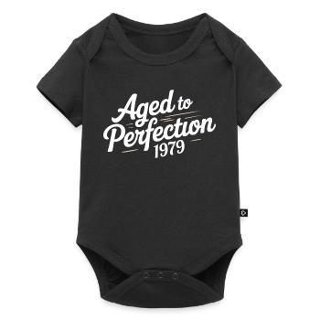 1979 Design for the 47 – For 47 years - Baby Premium short-sleeve bodysuit - black - Front