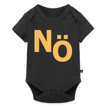 Basse-Autriche Non, contre - Body à manches courtes Premium Bébé - noir - Devant