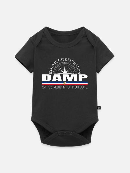 Damp - Baby Premium Kurzarmbody - Schwarz