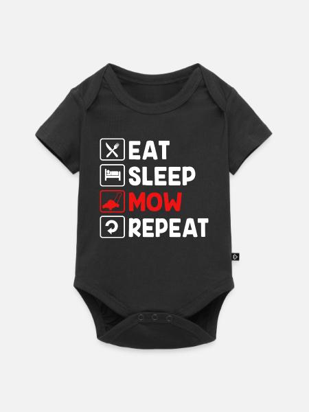 Landschaftsgärtner - Baby Premium Kurzarmbody - Schwarz