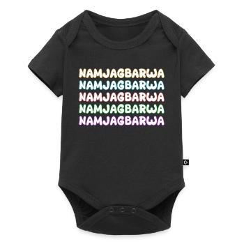 Alpinisme Namjagbarwa - Body à manches courtes Premium Bébé - noir - Devant