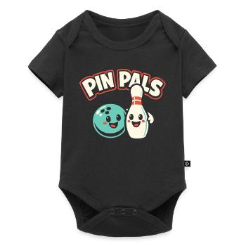 Pin Pals - Body à manches courtes Premium Bébé - noir - Devant