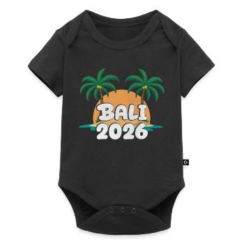 Bali 2026 - Baby Premium short-sleeve bodysuit - black - Front