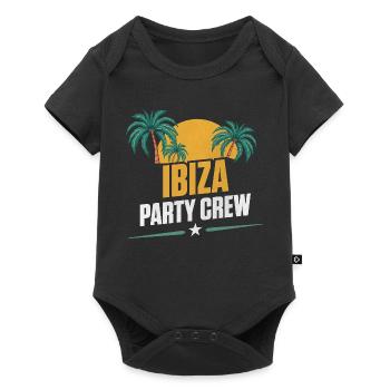 Ibiza Party Crew - Baby Premium short-sleeve bodysuit - black - Front