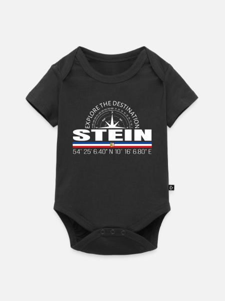 Stein - Baby Premium Kurzarmbody - Schwarz