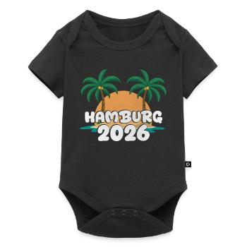 Hamburg 2026 - Baby Premium short-sleeve bodysuit - black - Front