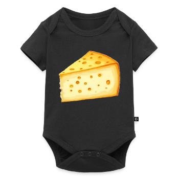 Fromage - Body à manches courtes Premium Bébé - noir - Devant