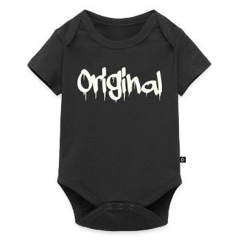 Original - Baby Premium short-sleeve bodysuit - black - Front