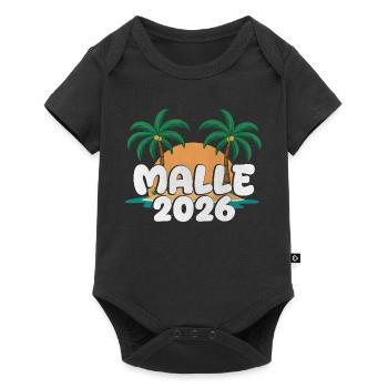 Malle 2026 - Baby Premium short-sleeve bodysuit - black - Front