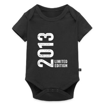 2013 Limited Edition 13 Jahre Jubiläum - Baby Premium Kurzarmbody - Schwarz - Vorne