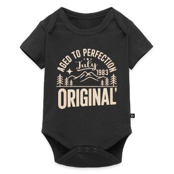 July 1983 – Legend of the Peaks and Mountains - Baby Premium short-sleeve bodysuit - black - Front