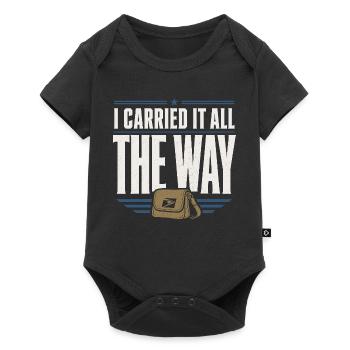 Retired Postman Retired Postman - Baby Premium short-sleeve bodysuit - black - Front