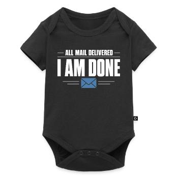 Retired Postman Retired Postman - Baby Premium short-sleeve bodysuit - black - Front