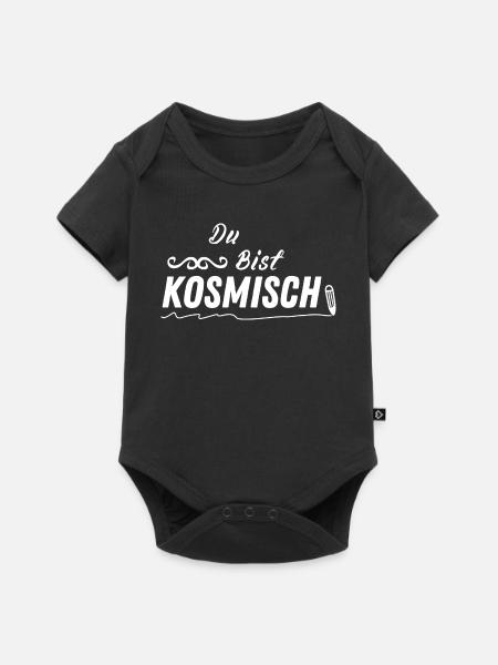 KOSMISCH – Spirituelles Geschenk Mode - Baby Premium Kurzarmbody - Schwarz