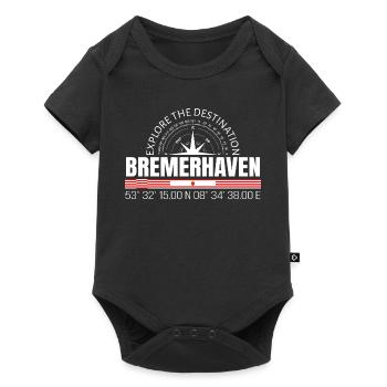 Bremerhaven - Body à manches courtes Premium Bébé - noir - Devant