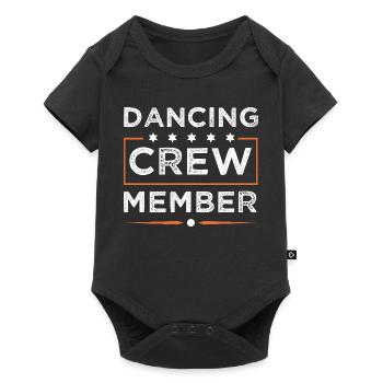 Équipe de danse - Body à manches courtes Premium Bébé - noir - Devant