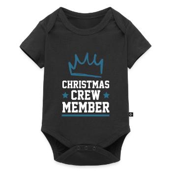Équipage de Noël - Body à manches courtes Premium Bébé - noir - Devant