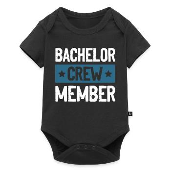 Équipage Bachelor - Body à manches courtes Premium Bébé - noir - Devant