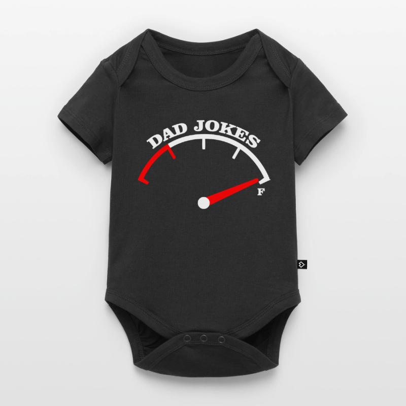 Papa-Witze Meter-Abschlag-Design Baby Premium Kurzarmbody