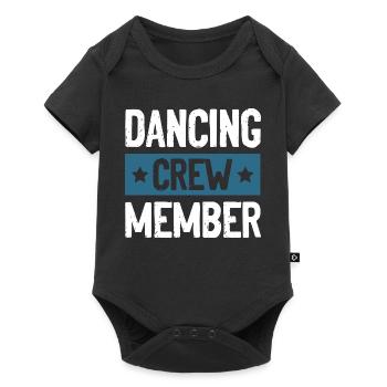 Équipe de danse - Body à manches courtes Premium Bébé - noir - Devant