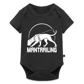 Boxer Mantrailing Dog Sport Dogs Wilsigns - Baby Premium short-sleeve bodysuit - black - Front