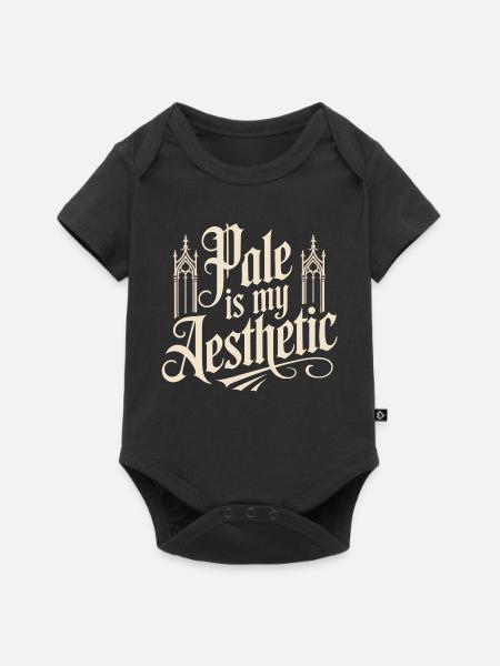 Die Stange ist meine Ästhetik - Baby Premium Kurzarmbody - Schwarz