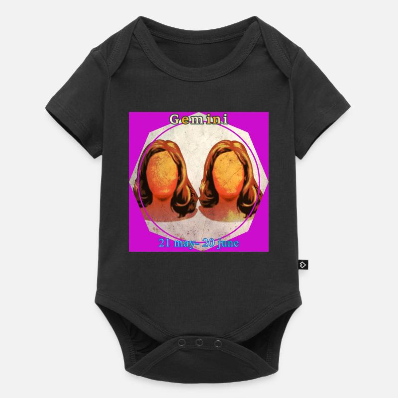 Jumeaux - Body à manches courtes Premium Bébé - noir