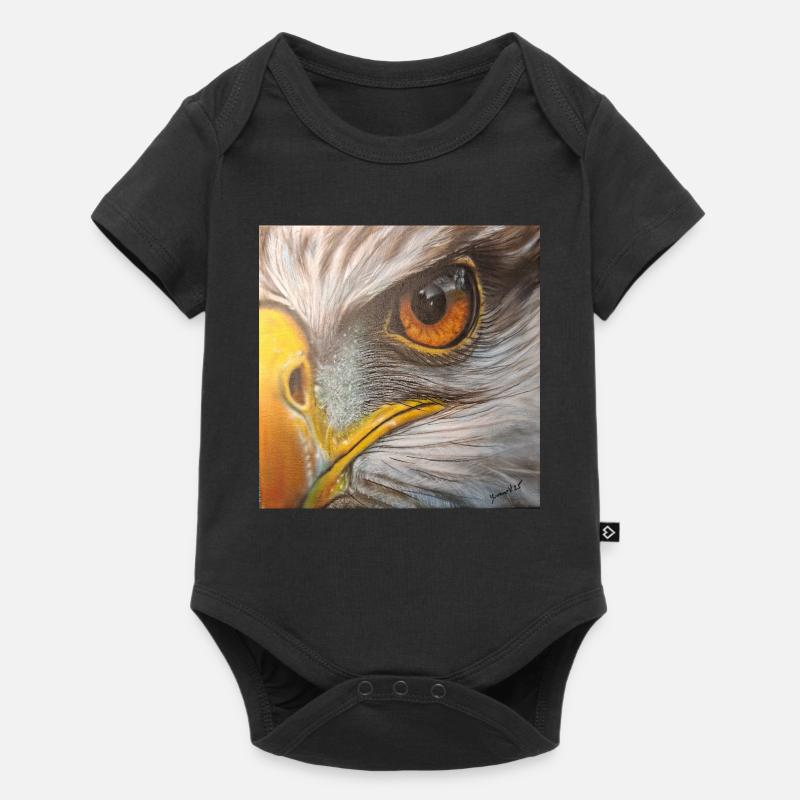 Eagle Eye - Baby Premium short-sleeve bodysuit - black