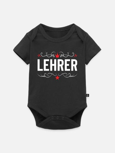 Lehrer Beruf - Baby Premium Kurzarmbody - Schwarz