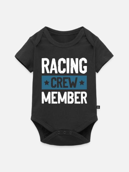 Racing Crew - Baby Premium Kurzarmbody - Schwarz
