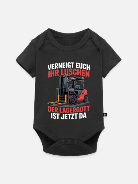 Lagerist - Baby Premium Kurzarmbody - Schwarz