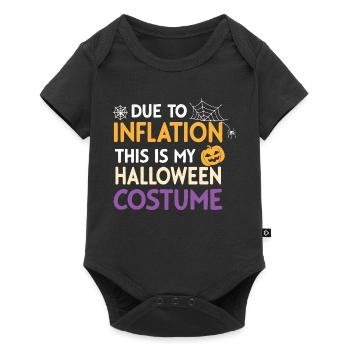 Costume Halloween Inflation - Body à manches courtes Premium Bébé - noir - Devant