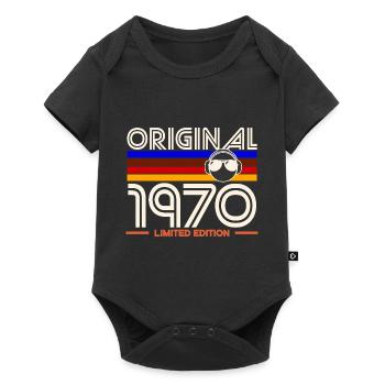 Original 1970 Edition Limité - Body à manches courtes Premium Bébé - noir - Devant