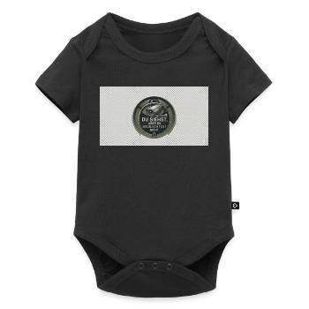 DU SIEHST - Baby Premium Kurzarmbody - Schwarz - Vorne