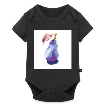 Pear in Pastels Abstract - Baby Premium short-sleeve bodysuit - black - Front