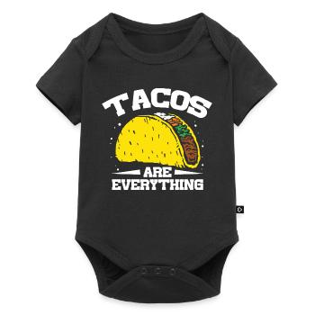 Tacos are everything - Baby Premium short-sleeve bodysuit - black - Front