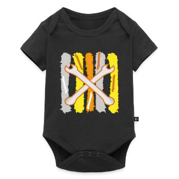 Clés à outils - Body à manches courtes Premium Bébé - noir - Devant