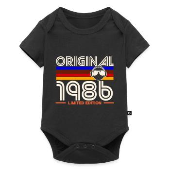 Original 1986 Edition Limitée - Body à manches courtes Premium Bébé - noir - Devant