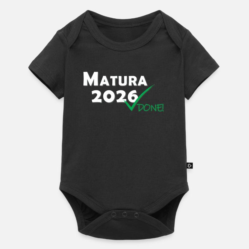 Matura 2026 Terminé - Body à manches courtes Premium Bébé - noir