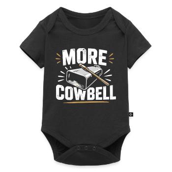 Plus de cloche à vache - Body à manches courtes Premium Bébé - noir - Devant