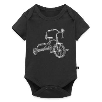 Tricycle - Body à manches courtes Premium Bébé - noir - Devant