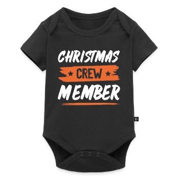 Équipage de Noël - Body à manches courtes Premium Bébé - noir - Devant