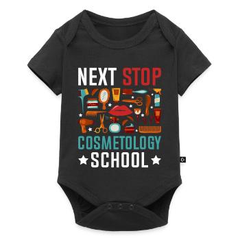 Next Stop Cosmetology School - Baby Premium short-sleeve bodysuit - black - Front
